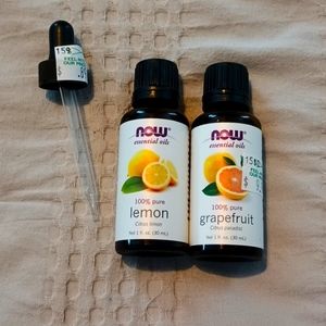 NWT Now Essential Oils- Lemon & Grapfruit